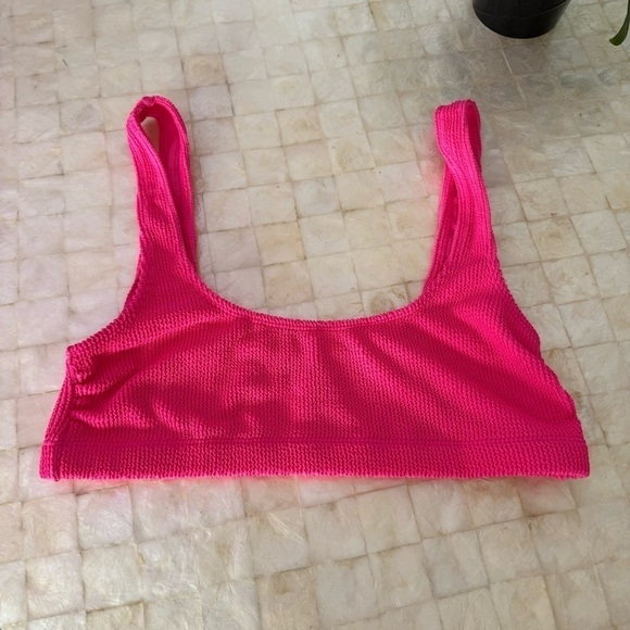 NEW Good American Always Fits XXL hot pink scoop tank top skims rave festival 5 - Picture 6 of 12